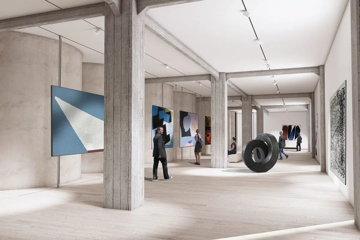 Kristiansand Art Museum common space