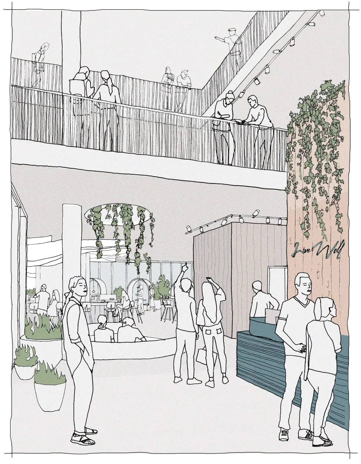 design for co-living common space