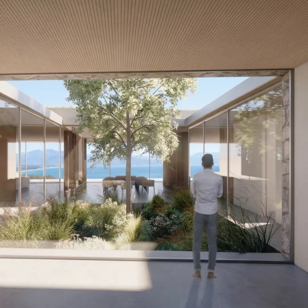 Menai House - alternative Courtyard View